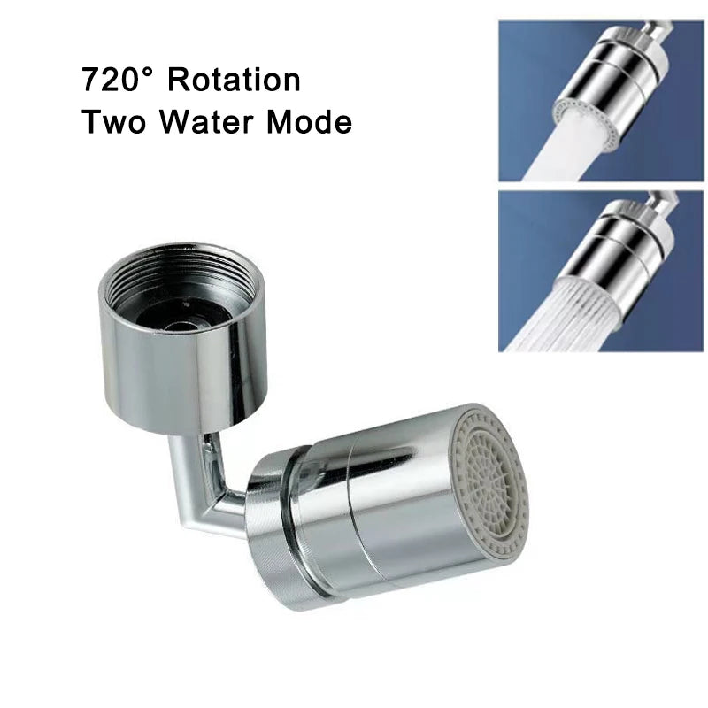 Any Rotation Universal Splash Filter Faucet Spray Head Water Outlet Faucet Extender Bubbler Sprayer Kitchen Bathroom Accessories
