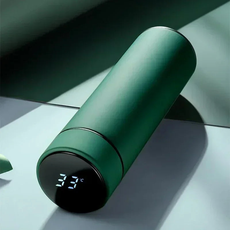 500Ml Stainless Steel Thermos Bottle with Digital Temperature Display LED Intelligent Temperature Measurement Cup Vacuum Flask