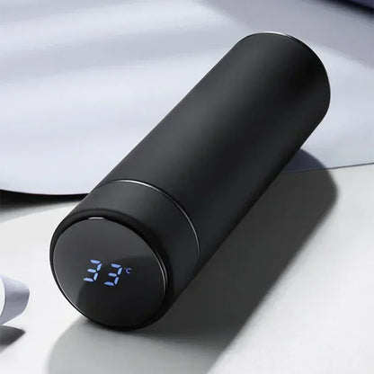 500Ml Stainless Steel Thermos Bottle with Digital Temperature Display LED Intelligent Temperature Measurement Cup Vacuum Flask